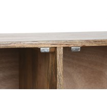 Sideboard Home ESPRIT Golden Natural Metal Mango wood 81 x 45 x 75 cm