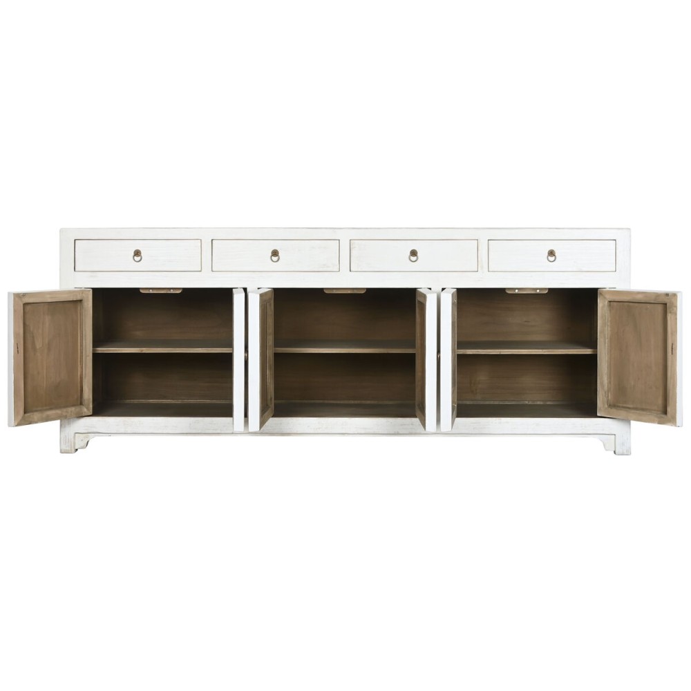 Anrichte Home ESPRIT Weiß Ulmenholz 220 x 42 x 85 cm