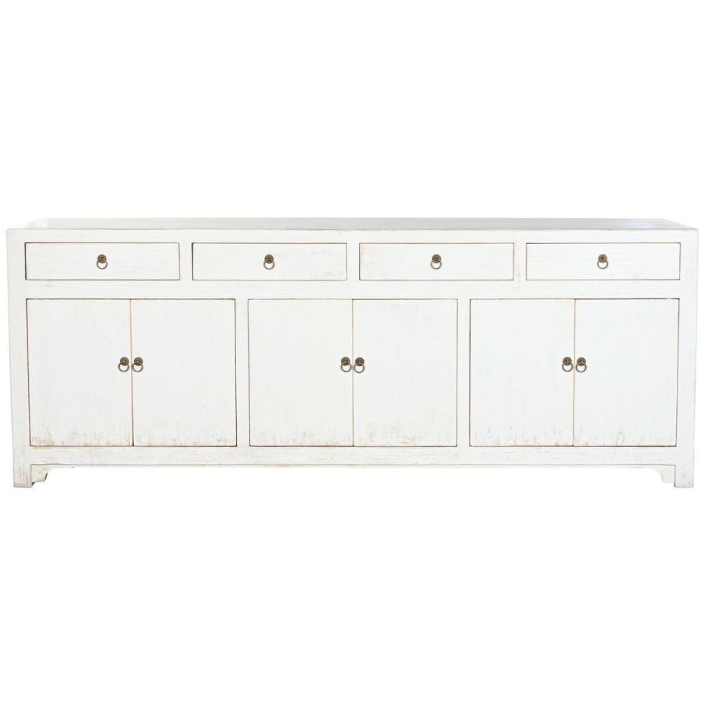 Buffet Home ESPRIT Blanc Bois 220 x 42 x 85 cm