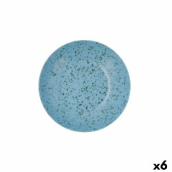 Assiette creuse Ariane Oxide Céramique Bleu (Ø 21 cm) (6 Unités)