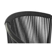 Stool Home ESPRIT Aluminium synthetic rattan 57 x 61 x 108 cm
