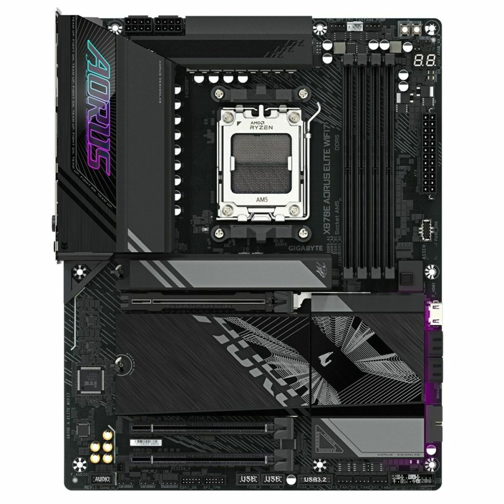 Motherboard Gigabyte X870E AORUS ELITE WIFI7 AMD AM5 AMD X870E