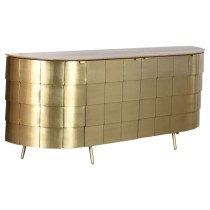 Buffet Home ESPRIT Doré Laiton Bois de manguier 197 x 46 x 85 cm
