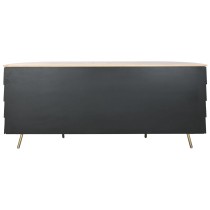 Buffet Home ESPRIT Doré Laiton Bois de manguier 197 x 46 x 85 cm