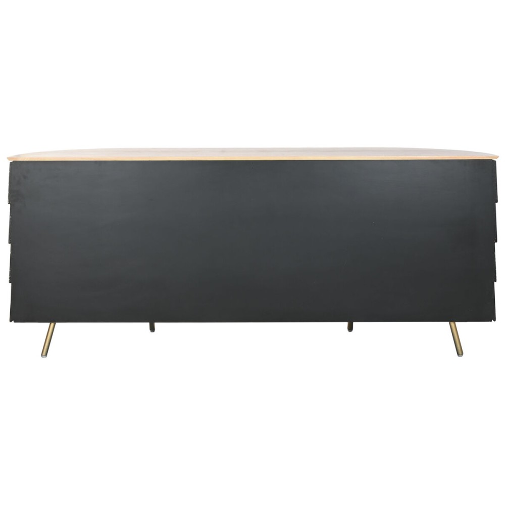 Buffet Home ESPRIT Doré Laiton Bois de manguier 197 x 46 x 85 cm