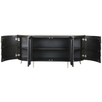 Buffet Home ESPRIT Doré Laiton Bois de manguier 197 x 46 x 85 cm