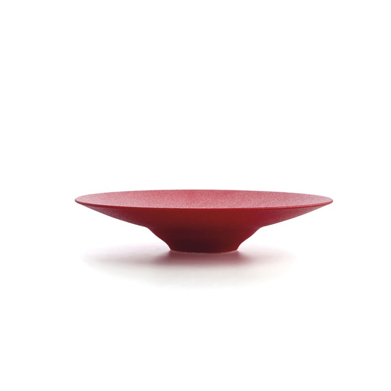 Deep Plate Ariane Antracita Ceramic Red (Ø 28 cm) (6 Units)