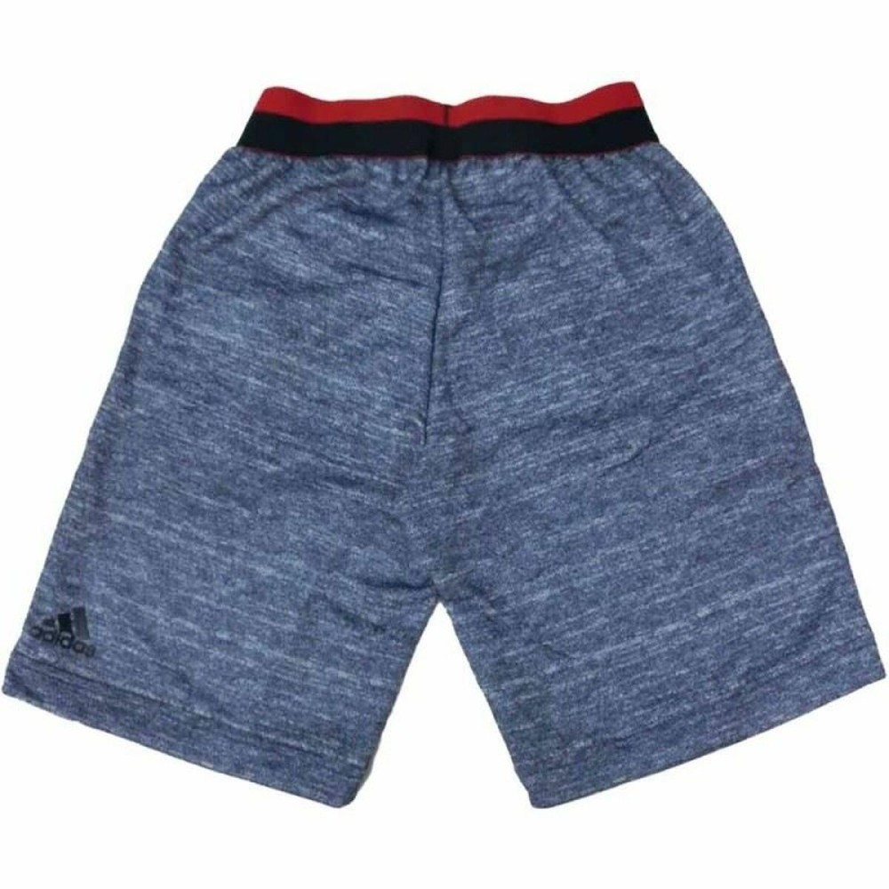 Sportshorts für Kinder Adidas FC Bayern München Fussball Blau