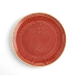 Assiette plate Ariane Terra Céramique Rouge (Ø 29 cm) (6 Unités)