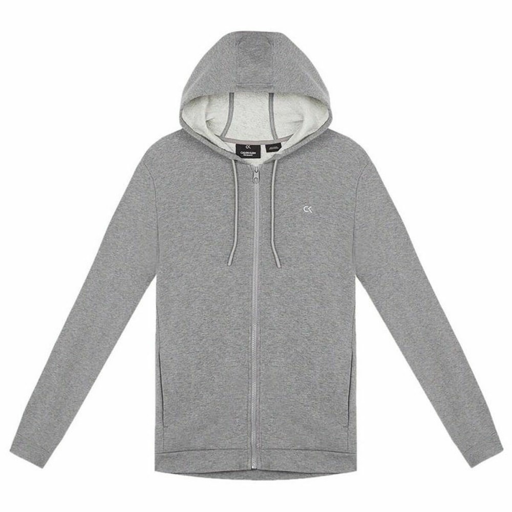 Sportjackefür Herren Calvin Klein Billaboard Fz Dunkelgrau