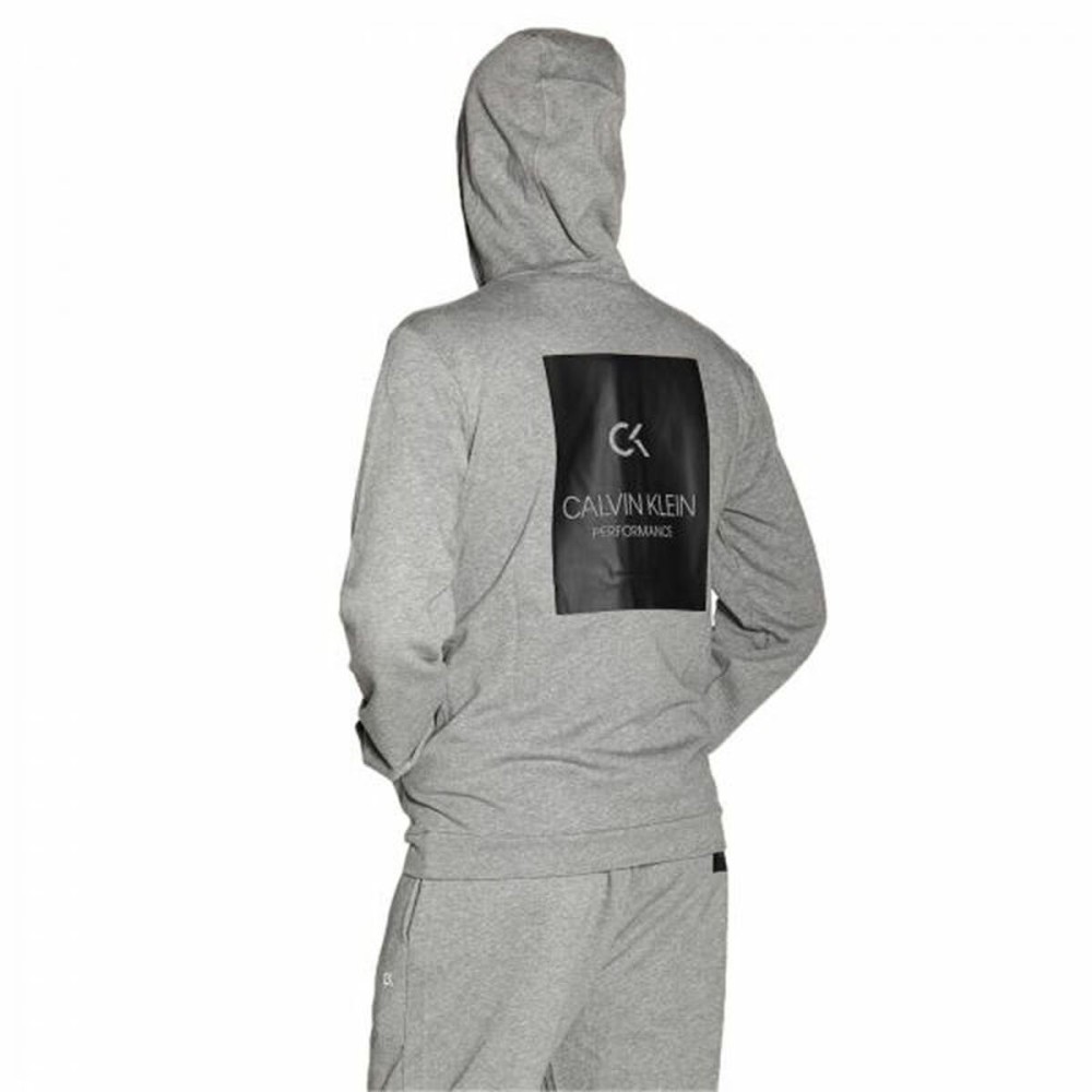 Sportjackefür Herren Calvin Klein Billaboard Fz Dunkelgrau