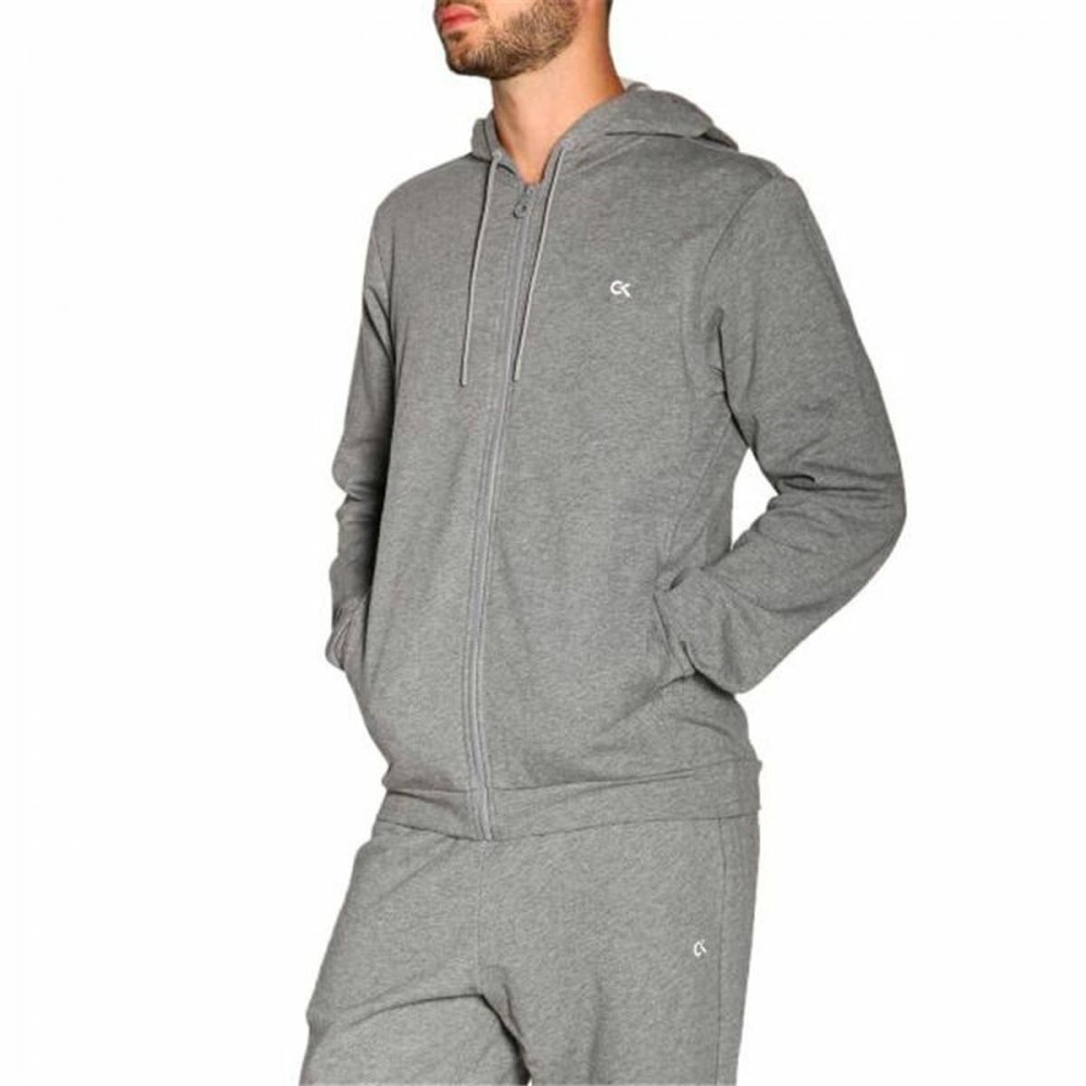 Sportjackefür Herren Calvin Klein Billaboard Fz Dunkelgrau