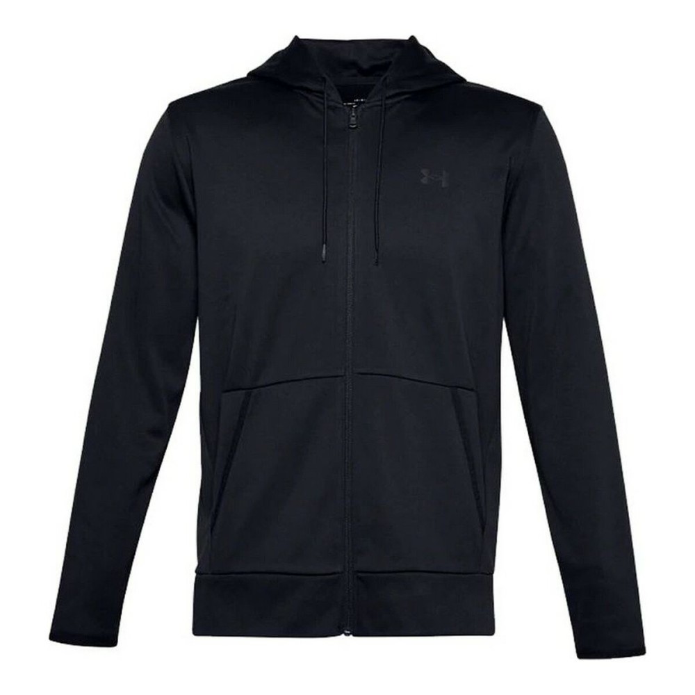 Sportjackefür Herren Under Armour Fleece ad Schwarz