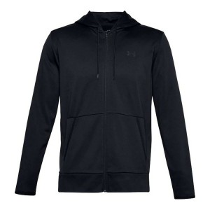 Men's Sports Jacket Under Armour Fleece ad Black