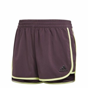 Short de Sport Adidas Training Marathon Rouge foncé