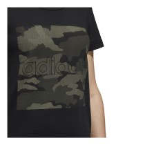 T-shirt à manches courtes femme Adidas Boxed Como Graphic Noir