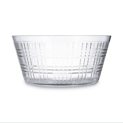 Salad Bowl Quid Viba Transparent Plastic (12 Units)