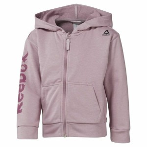 Men's Sports Jacket Reebok Essentials Fullzip Lilac Hood