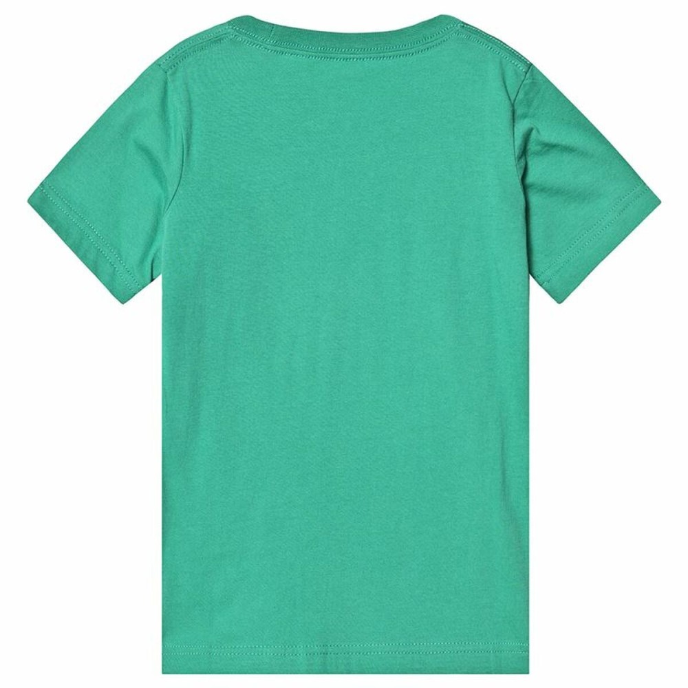 Kurzarm-T-Shirt für Kinder Converse Stripe Star Chevron grün
