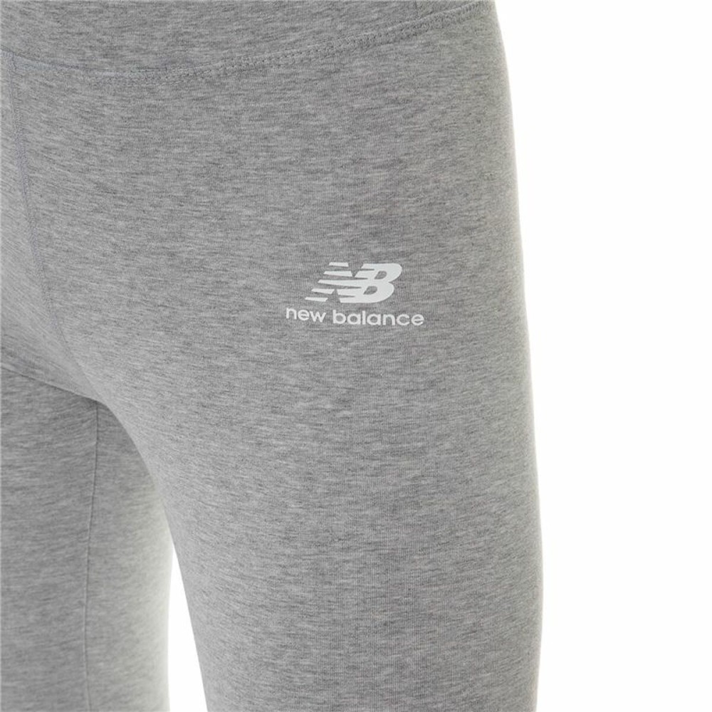 Leggings de Sport pour Femmes New Balance Athletics Core Gris