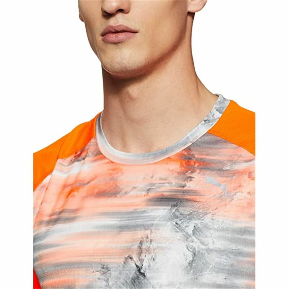 Herren Kurzarm-T-Shirt Graphic Tee Shocking Puma Graphic Tee Shocking Orange