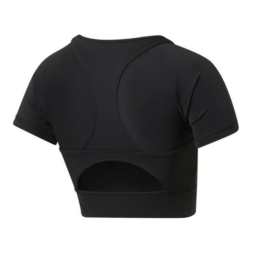 Damen Kurzarm-T-Shirt Reebok Training MYT Schwarz