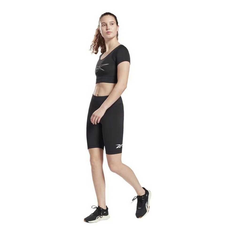 T-shirt à manches courtes femme Reebok Training MYT Noir