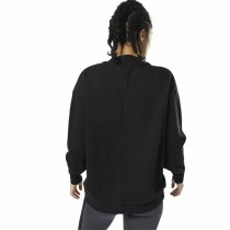 Women’s Sweatshirt without Hood Reebok Supply Crew Black
