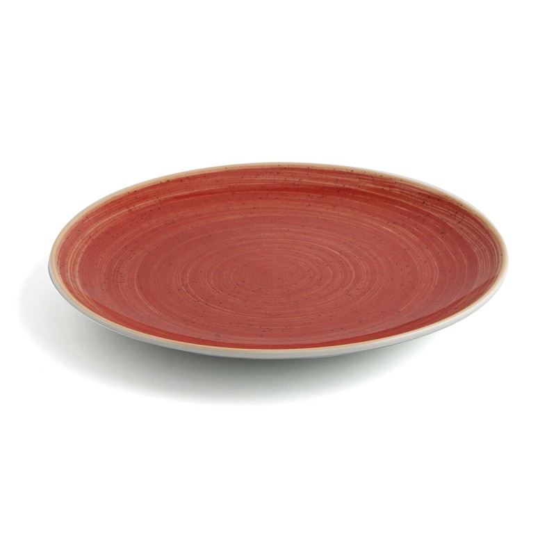 Assiette plate Ariane Terra Céramique Rouge (Ø 31 cm) (6 Unités)