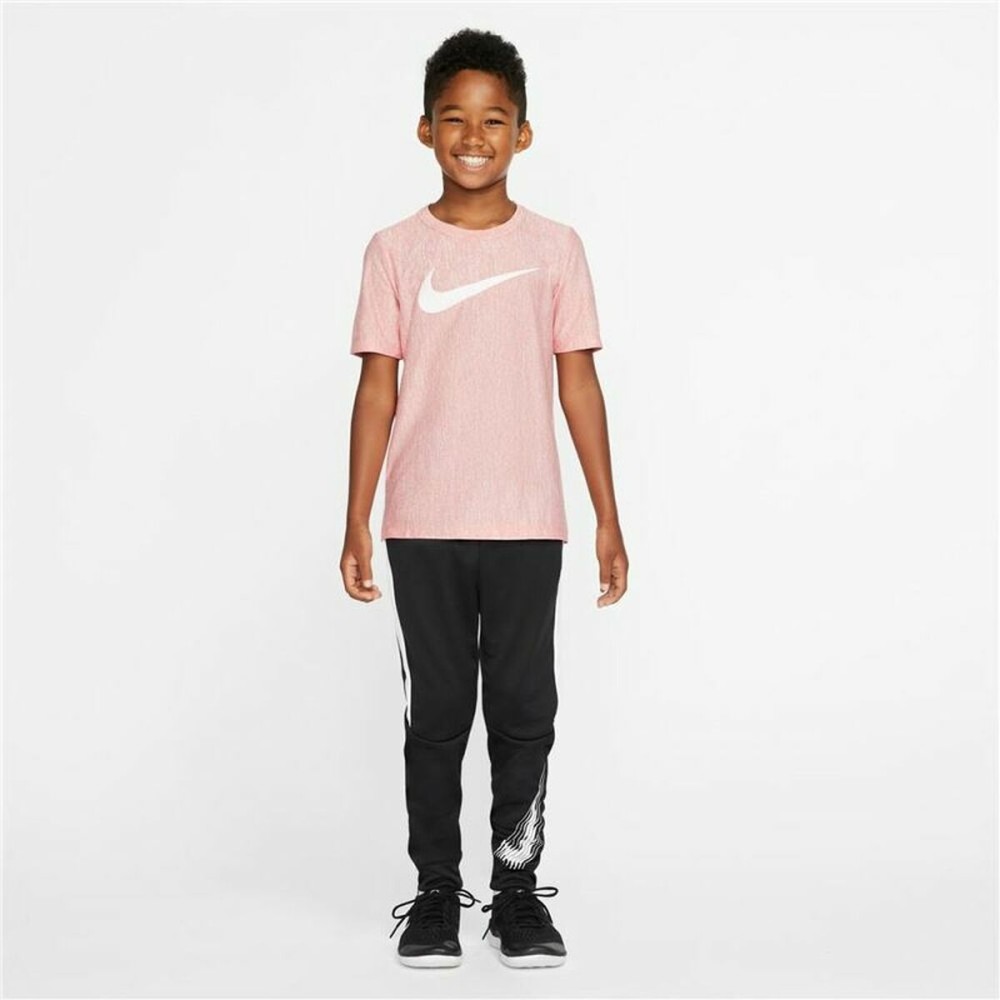 Children's Tracksuit Bottoms Nike Dri-FIT Therma Black Boys