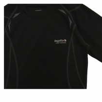 T-shirt Thermique pour Enfant Regatta Noir