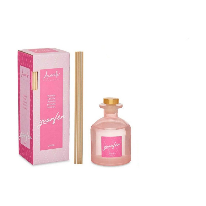 Bâtonnets Parfumés Acorde 250ML-A Pivoine 250 ml (6 Unités)