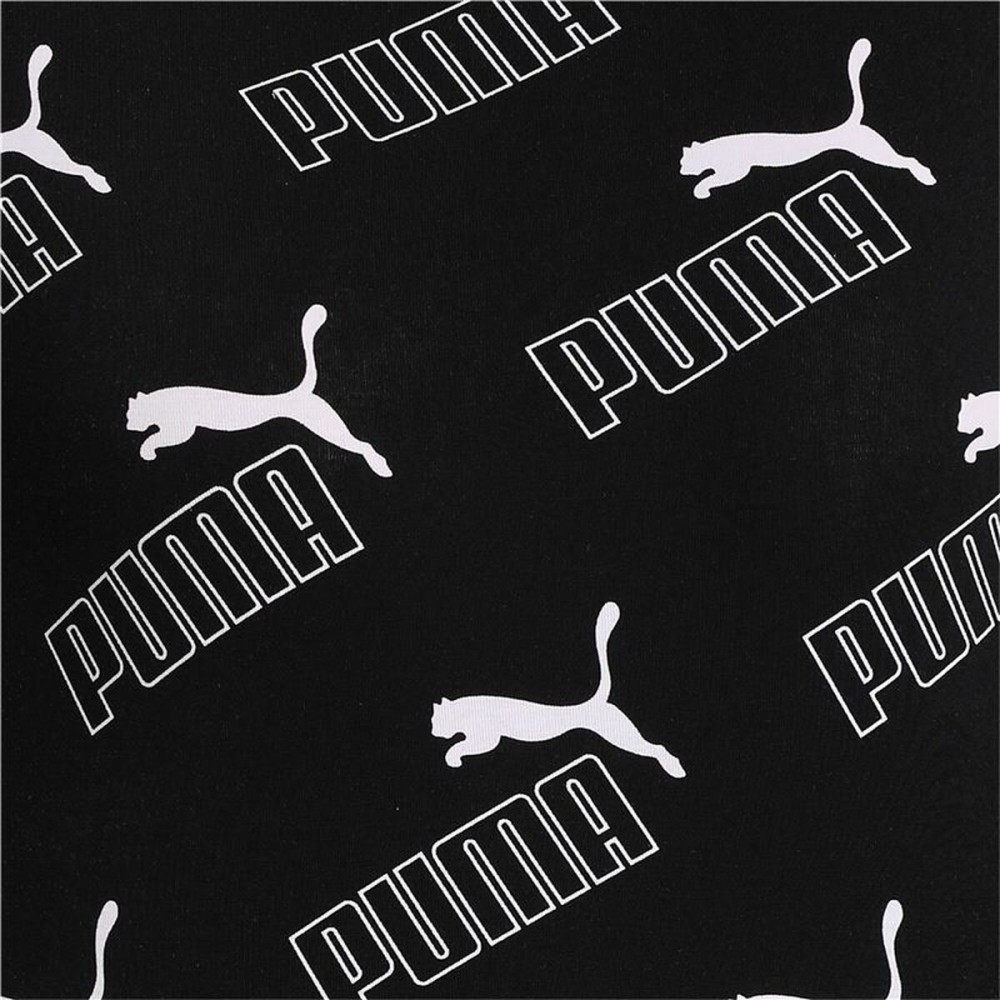 Damen Kurzarm-T-Shirt Puma Amplified AOP LS Fitted Schwarz