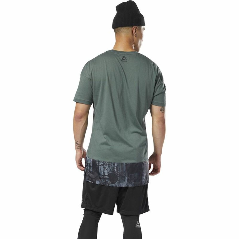 Men’s Short Sleeve T-Shirt Reebok Essentials Green