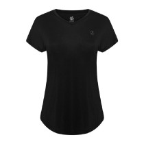 Women’s Short Sleeve T-Shirt Dare 2b Agleam Black