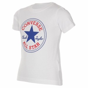 Child's Short Sleeve T-Shirt Converse Core Chuck Taylor Patch Blue