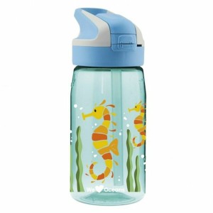 Wasserflasche Laken Summit Sea Horse Blau Aquamarin (0,45 L)