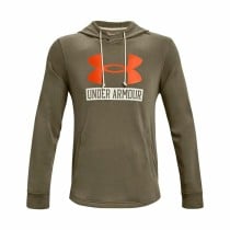 Herren Sweater mit Kapuze Under Armour Hoodie Khaki
