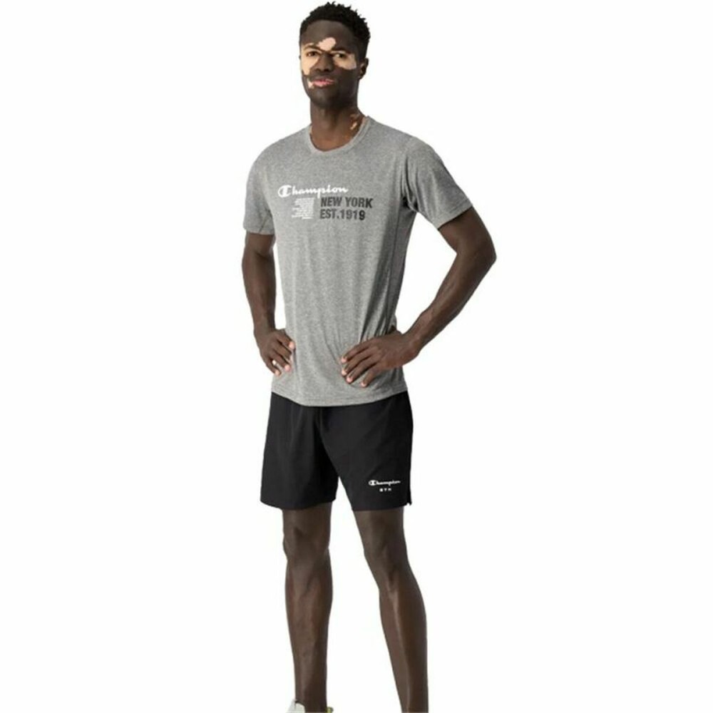 T-shirt à manches courtes homme Champion Crewneck Gris foncé