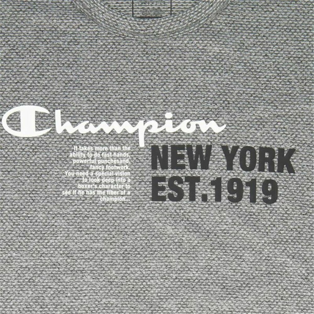 T-shirt à manches courtes homme Champion Crewneck Gris foncé