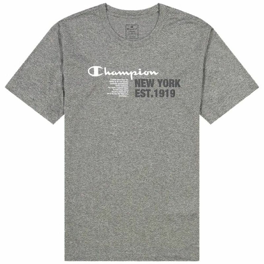 T-shirt à manches courtes homme Champion Crewneck Gris foncé