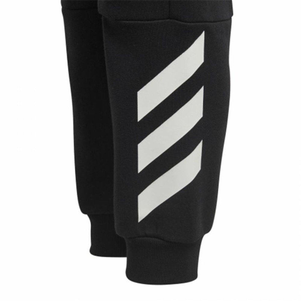 Children's Tracksuit Bottoms Adidas Comfi Black