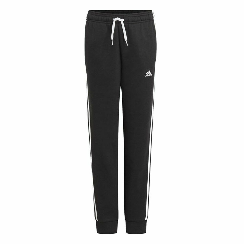 Children's Tracksuit Bottoms Adidas Essentials 3 Ban Black