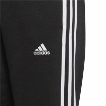 Children's Tracksuit Bottoms Adidas Essentials 3 Ban Black
