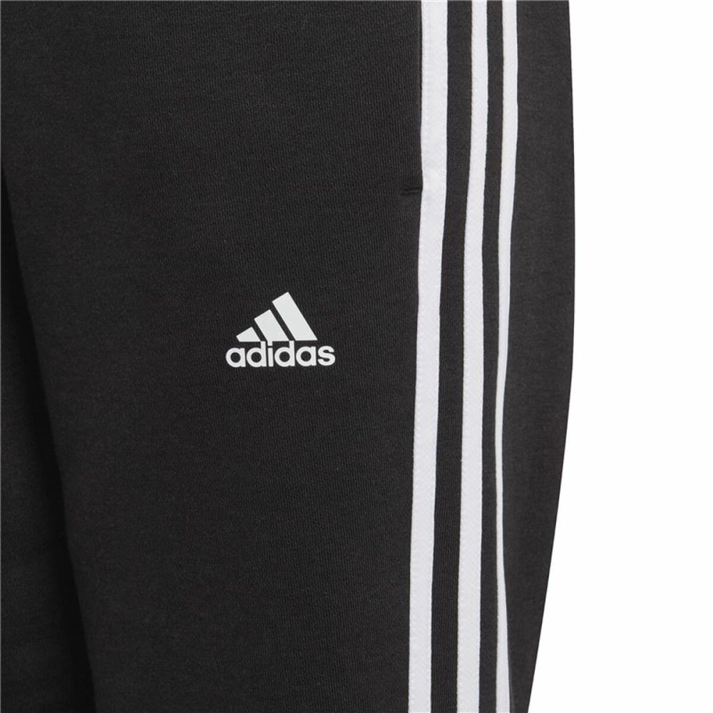 Children's Tracksuit Bottoms Adidas Essentials 3 Ban Black
