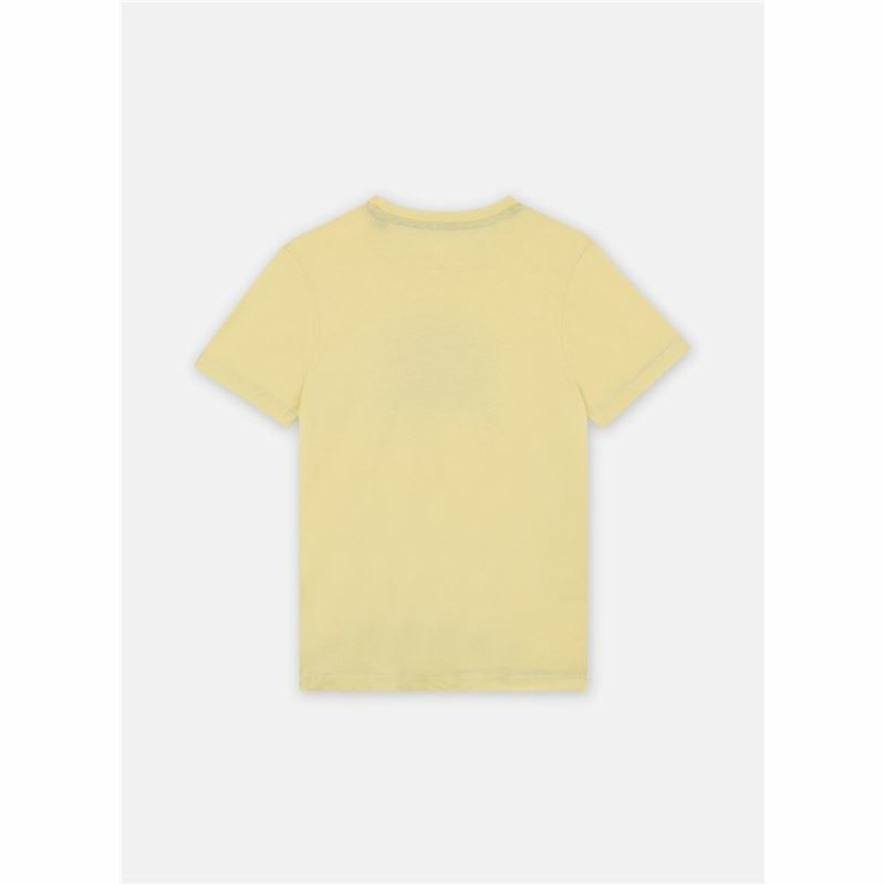 Child's Short Sleeve T-Shirt Jack & Jones Jjsummer Smu Vibe Tee Yellow