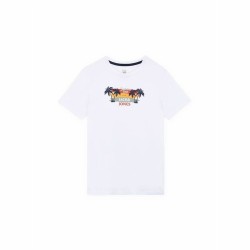 Kurzarm-T-Shirt für Kinder Jack & Jones Jjsummer Smu Vibe Tee Weiß