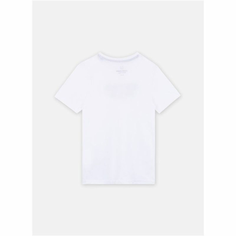 Child's Short Sleeve T-Shirt Jack & Jones Jjsummer Smu Vibe Tee White