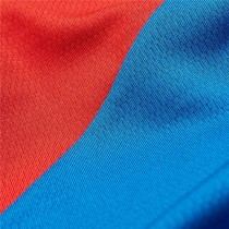 Damen Kurzarm-T-Shirt Tommy Hilfiger Colour-Blocked Blau