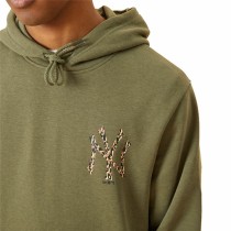 Sweat à capuche homme New Era MLB New York Yankees Kaki
